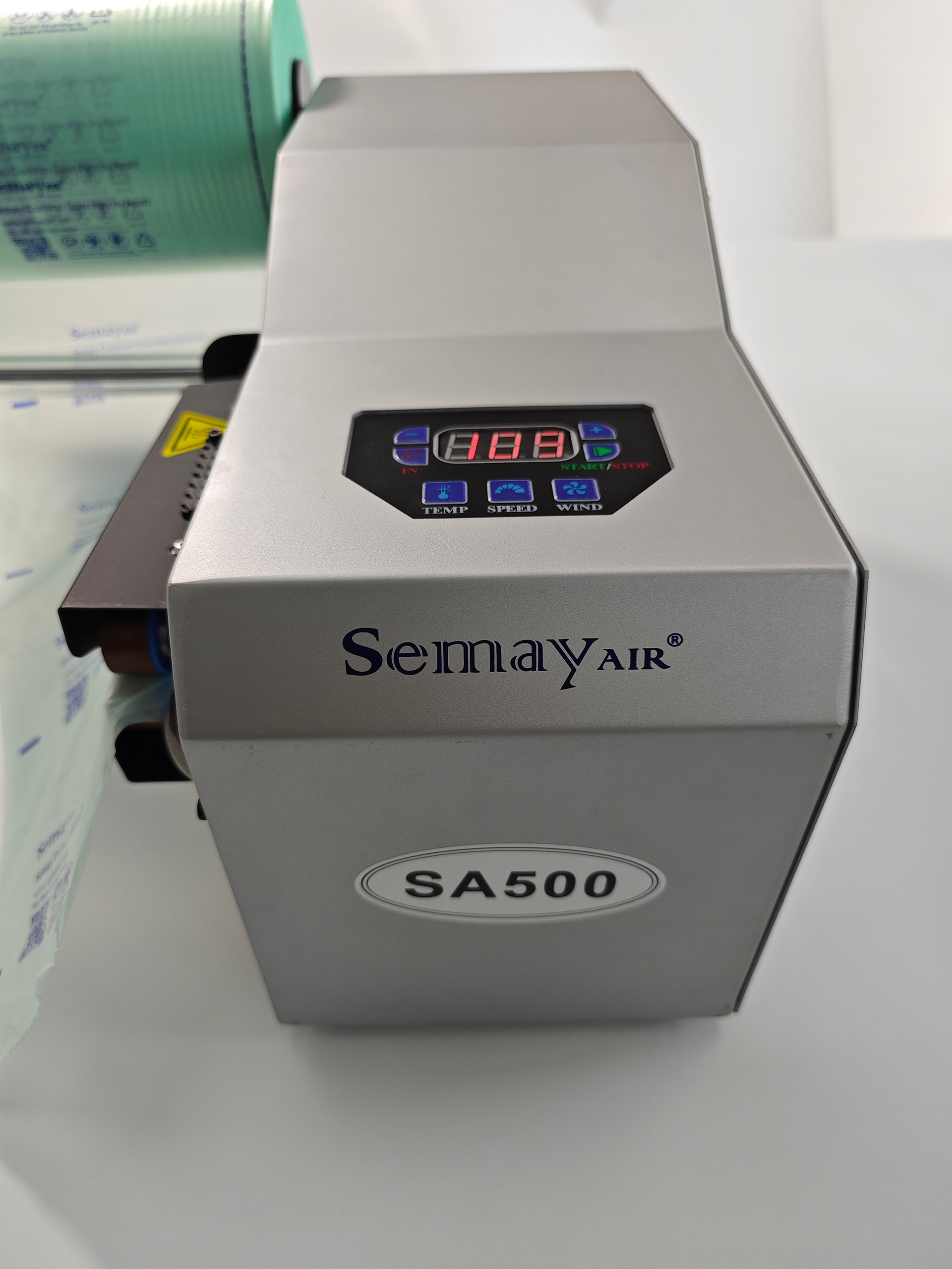 SA-500氣墊機(jī)更換高溫布視頻